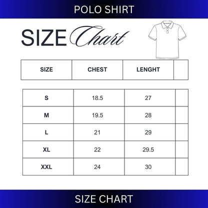 Men's Cotton Jersey Plain Polo Shirt